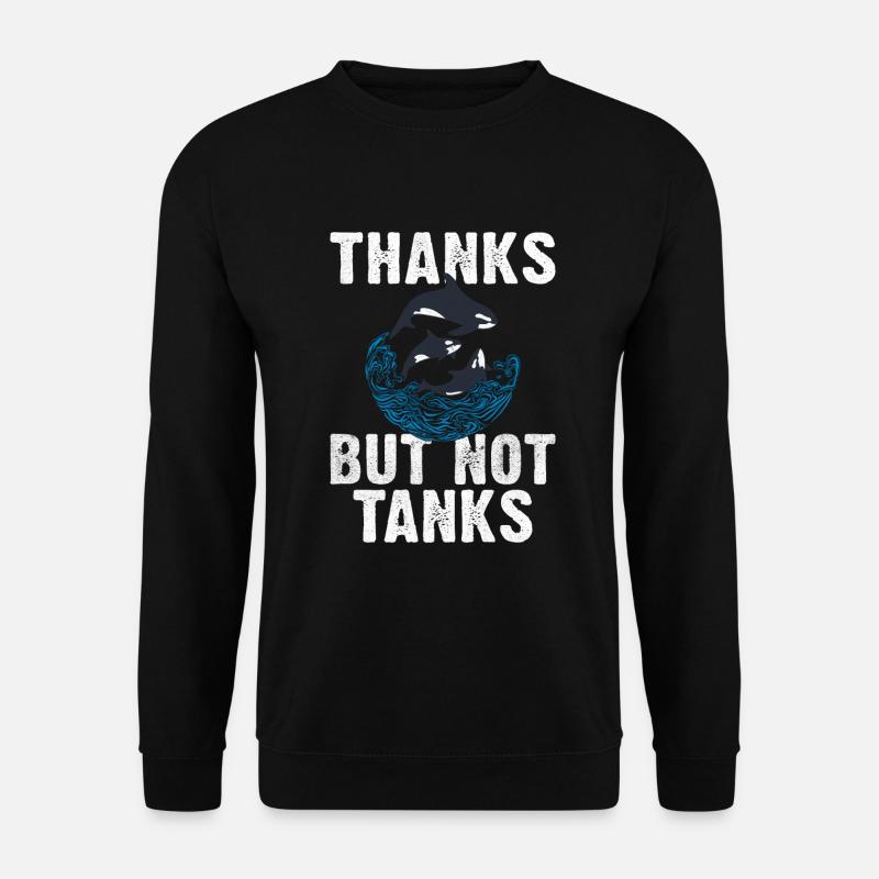 Orca Whale Gifts - Unisex Sweatshirt - black