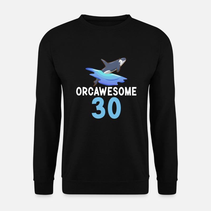Orca Whale Gifts - Unisex Sweatshirt - black