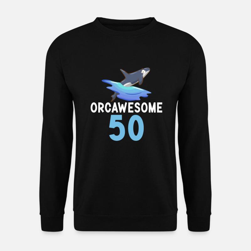 Orca Whale Gifts - Unisex Sweatshirt - black