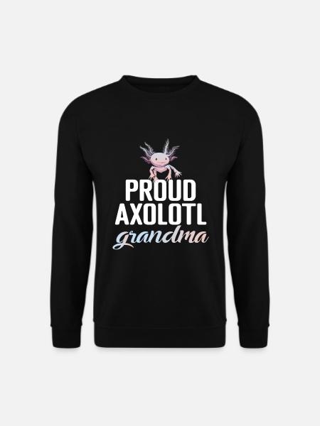 Axolotl Lover Gifts - Unisex Sweatshirt - black