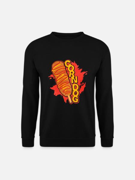 Corn dog - Unisex Sweatshirt - black