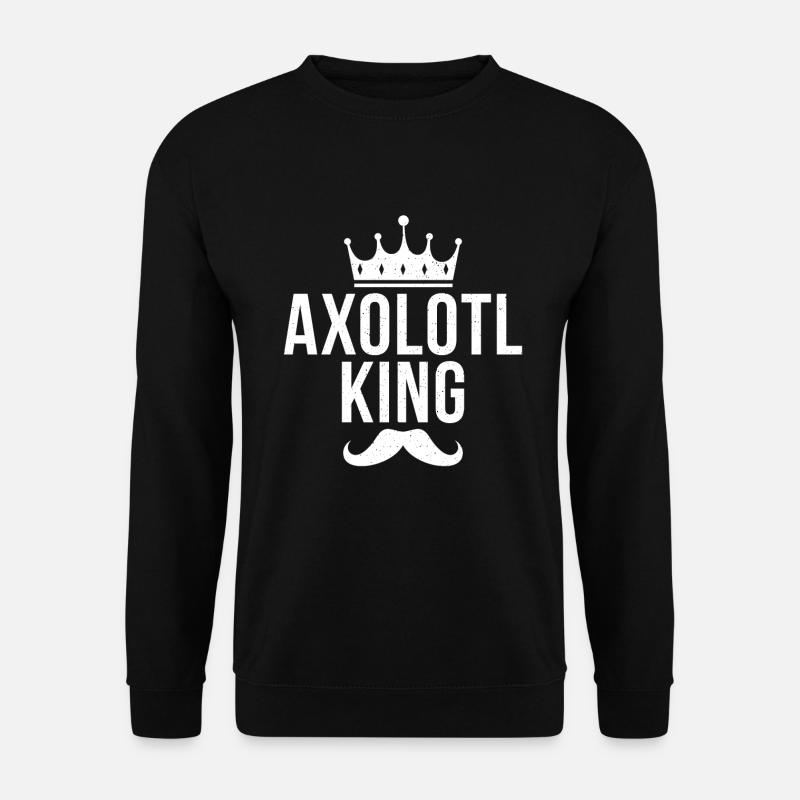 Axolotl Lover Gifts - Unisex Sweatshirt - black