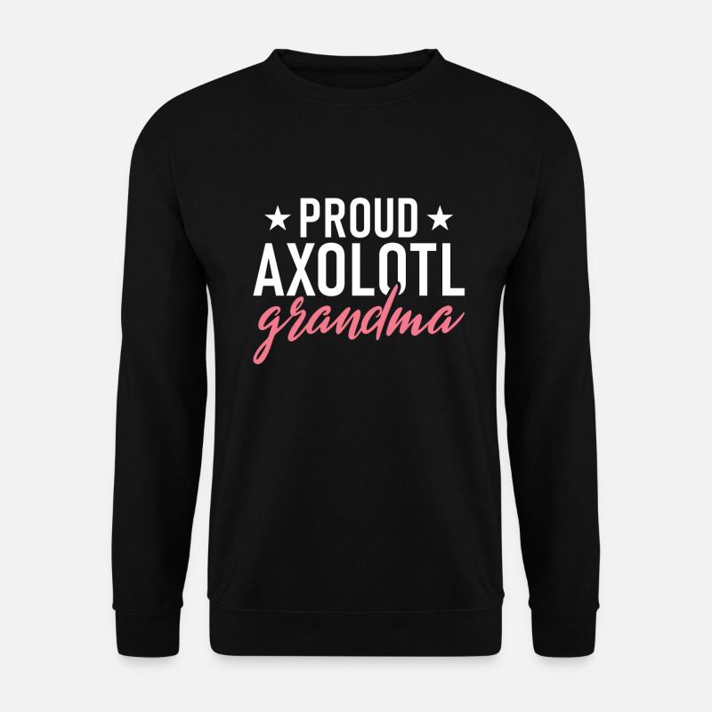 Axolotl Lover Gifts - Unisex Sweatshirt - black