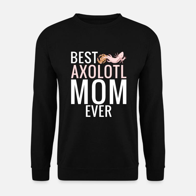 Axolotl Lover Gifts - Unisex Sweatshirt - black