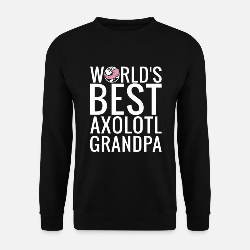 Axolotl Liebhaber Geschenke - Unisex Pullover - Schwarz