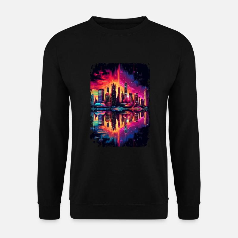 New York - Unisex Pullover - Schwarz