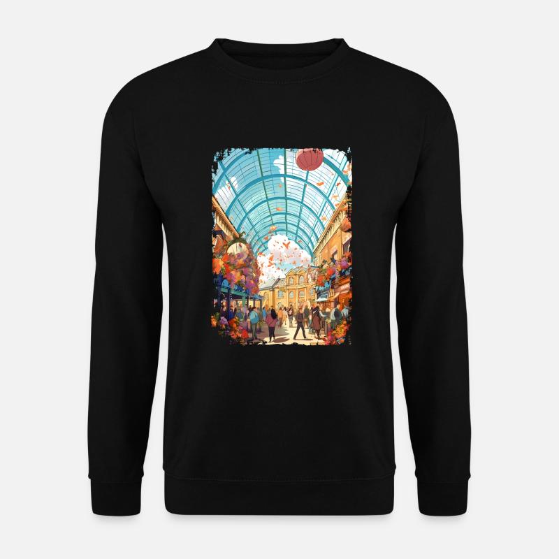 London - Unisex Sweatshirt - black