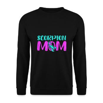 Scorpion - Unisex Pullover - Schwarz - Vorne - Alina (178cm) & Michal (187cm)