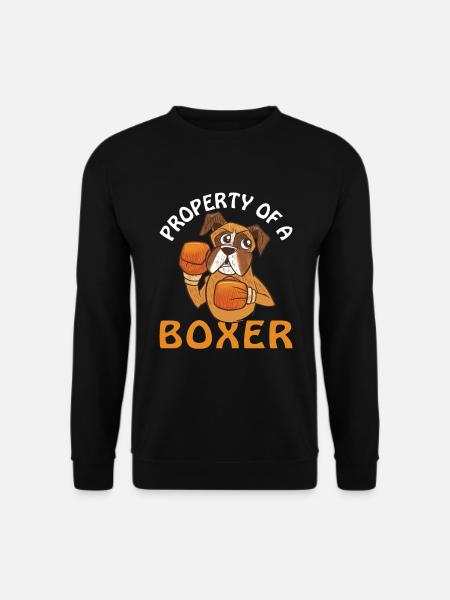 Boxer Dog Gifts - Unisex Sweatshirt - black