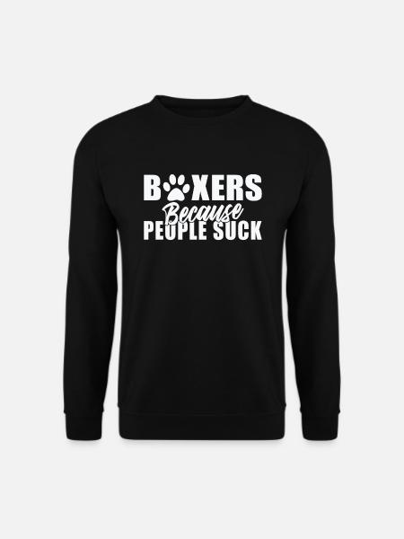 Boxer Dog Gifts - Unisex Sweatshirt - black