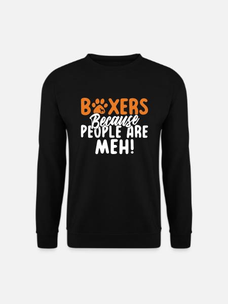 Boxer Dog Gifts - Unisex Sweatshirt - black
