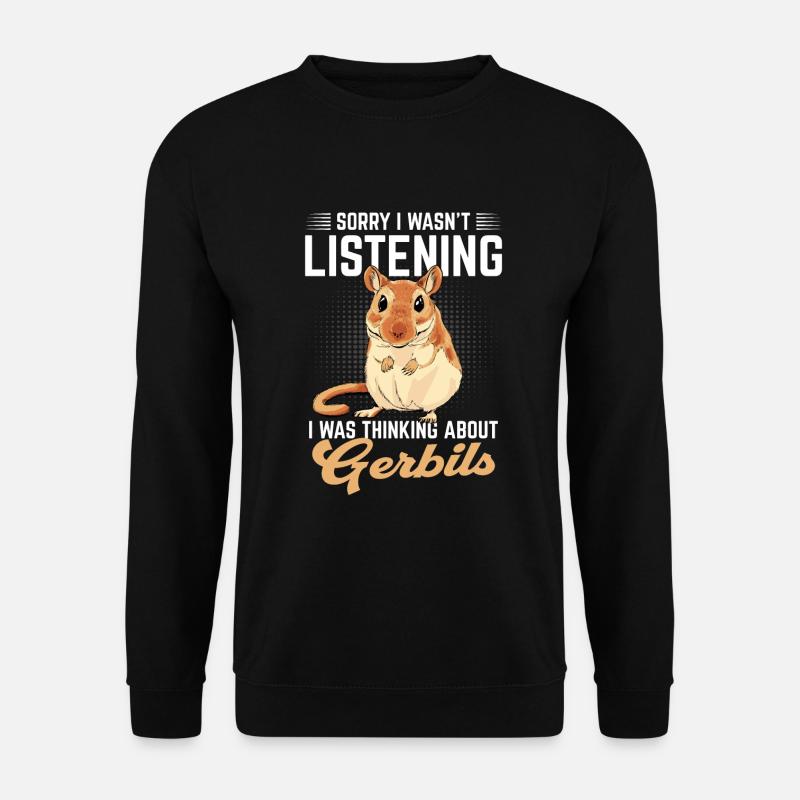 Rennmaus - Unisex Pullover - Schwarz