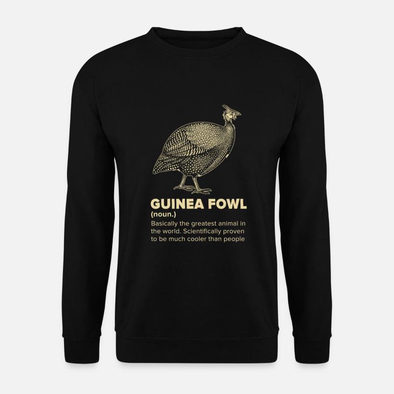 Pintade - Sweat-shirt Unisexe - noir