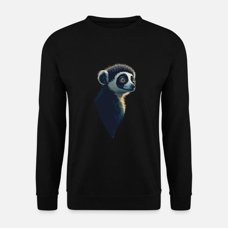 Lemur - Unisex Sweatshirt - black