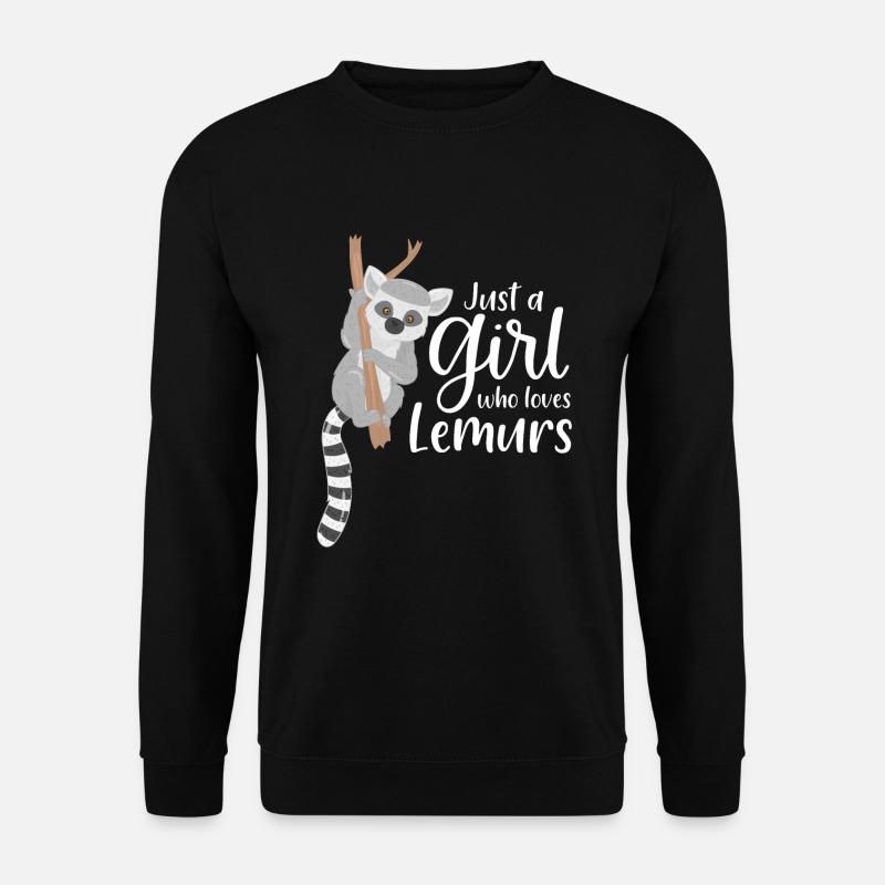 Lemur - Unisex Sweatshirt - black