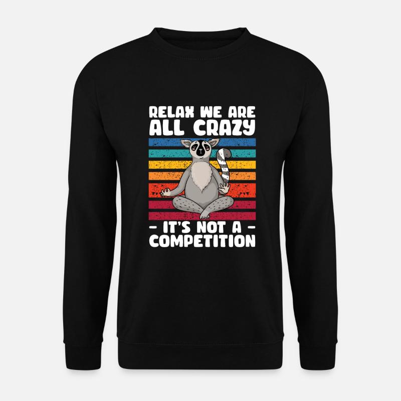 Lemur - Unisex Sweatshirt - black