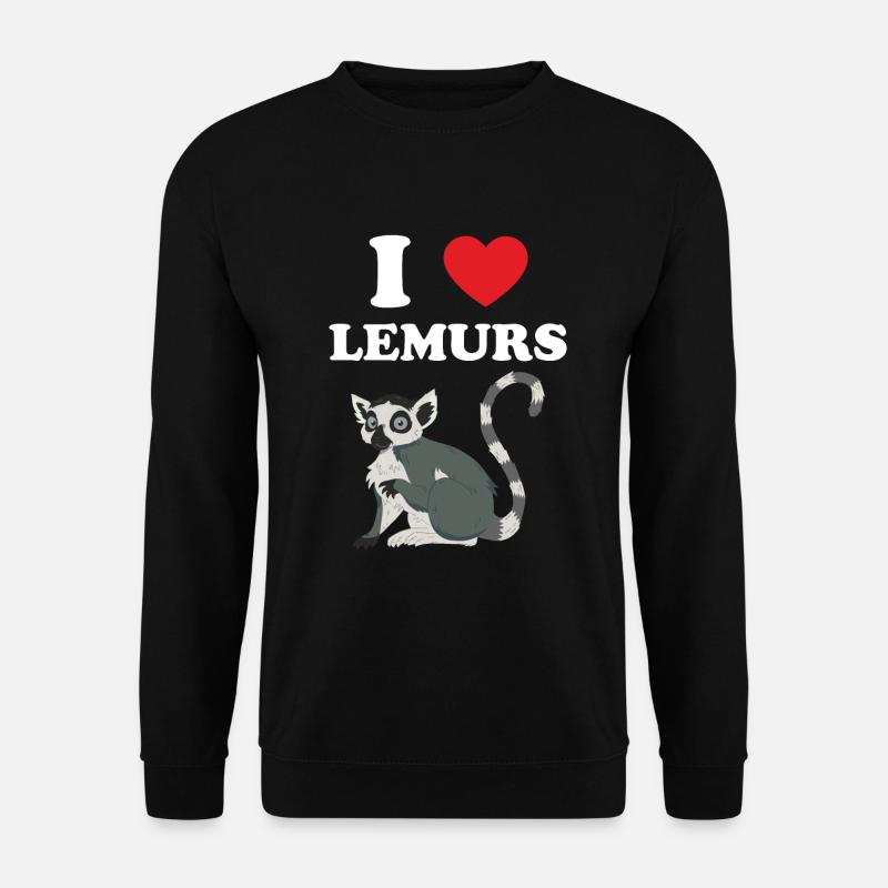 Lemur - Unisex Sweatshirt - black