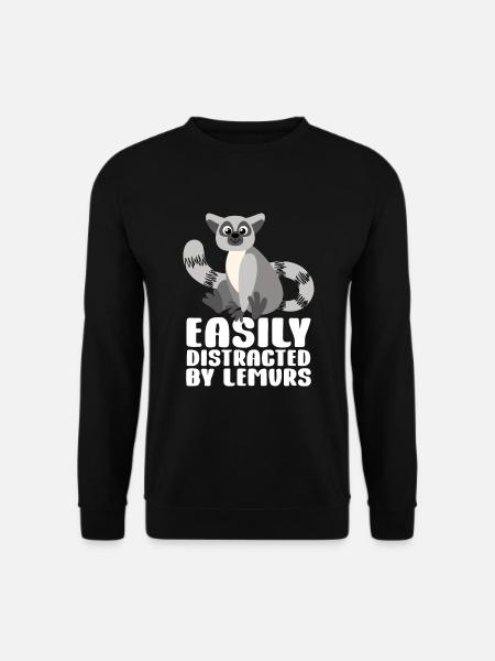 Lemur - Unisex Sweatshirt - black