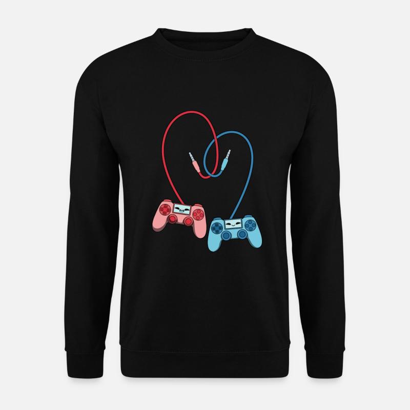 Gaming Controller Love - Sweat-shirt Unisexe - noir