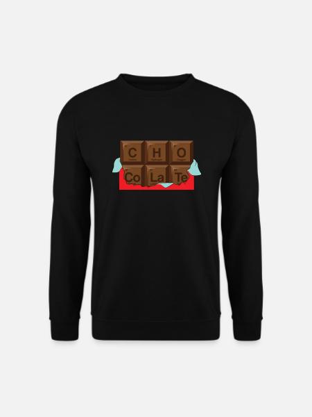 Tableau périodique du chocolat - Sweat-shirt Unisexe - noir