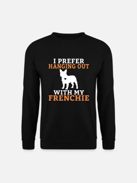 Cadeaux de bouledogue français - Sweat-shirt Unisexe - noir