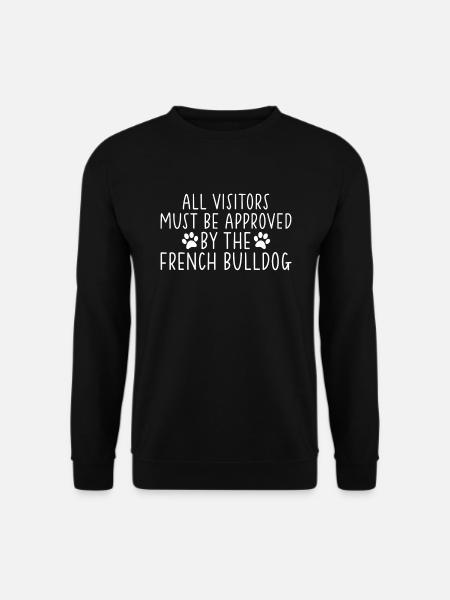 Cadeaux de bouledogue français - Sweat-shirt Unisexe - noir