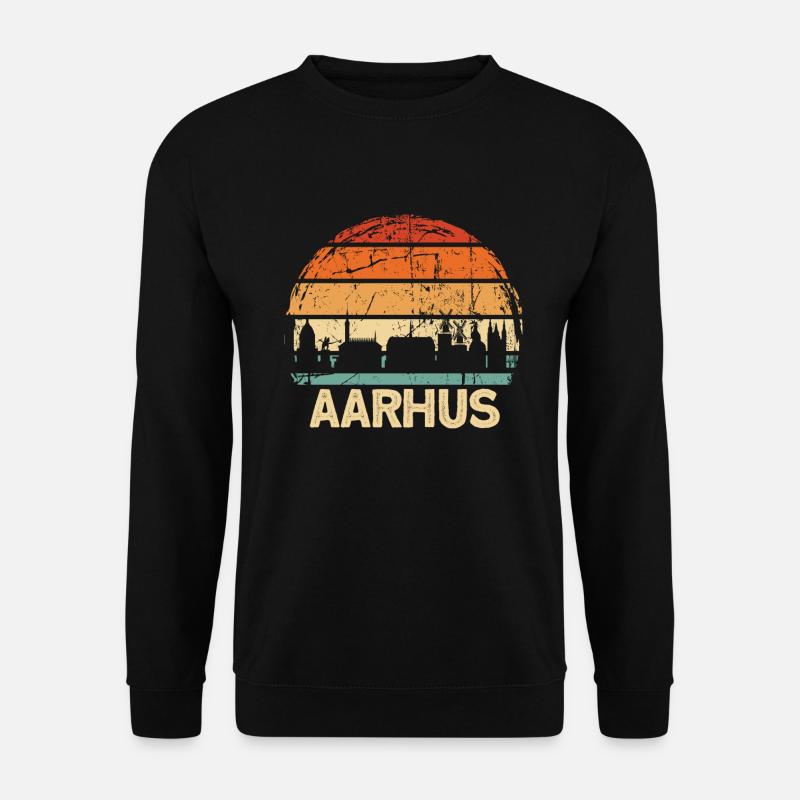 Aarhus - Unisex Sweatshirt - black