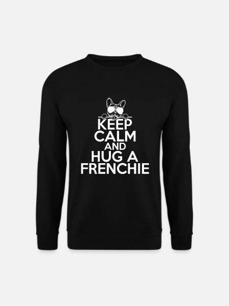 Cadeaux de bouledogue français - Sweat-shirt Unisexe - noir