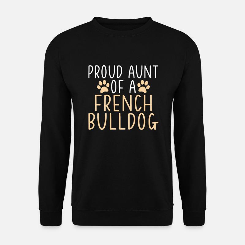 Cadeaux de bouledogue français - Sweat-shirt Unisexe - noir