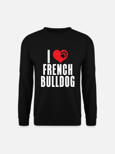 Cadeaux de bouledogue français - Sweat-shirt Unisexe - noir