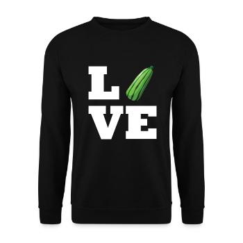 Virtual Reality VR Gift - Unisex Sweatshirt - black - Front - Alina (178cm) & Michal (187cm)
