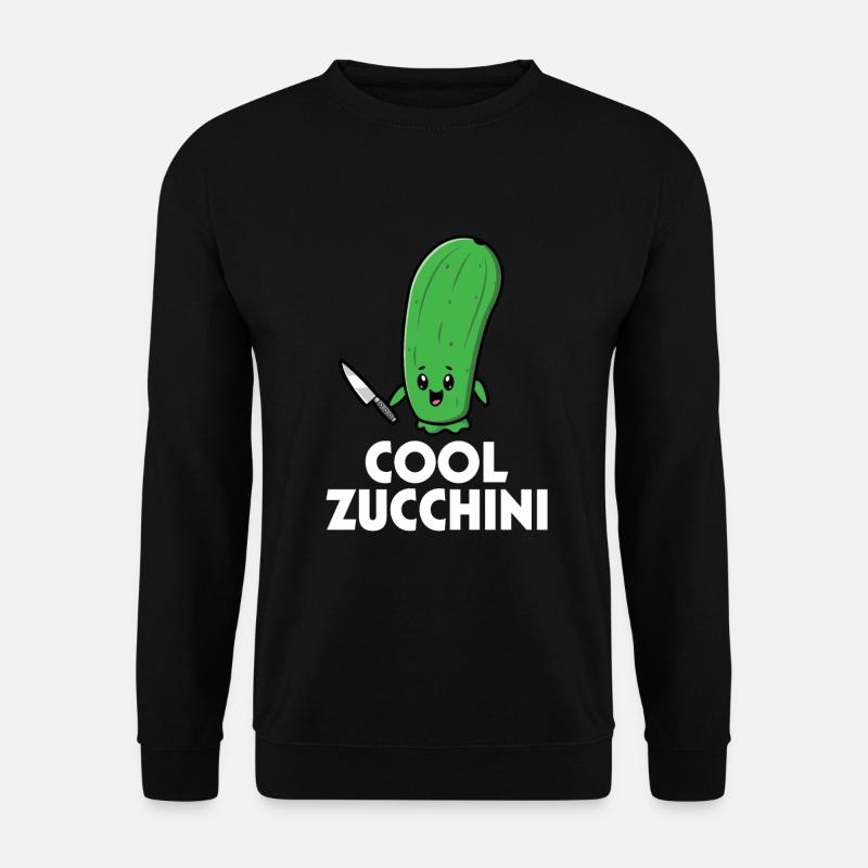 Zucchini - Unisex Pullover - Schwarz