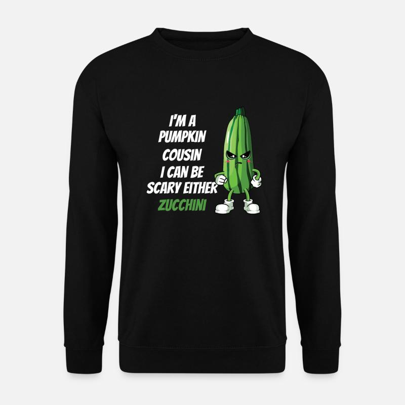 Zucchini - Unisex Pullover - Schwarz