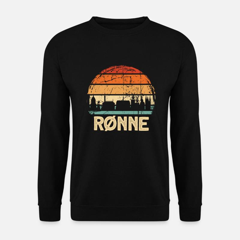 Rønne - Unisex Sweatshirt - black