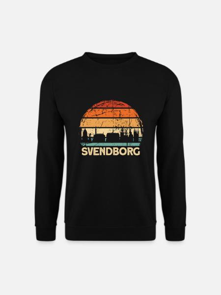 Canton de Svendborg - Sweat-shirt Unisexe - noir