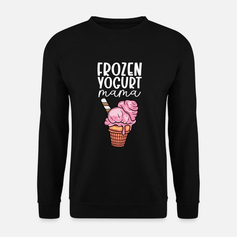 Frozen Yogurt Mama - Unisex Sweatshirt - black