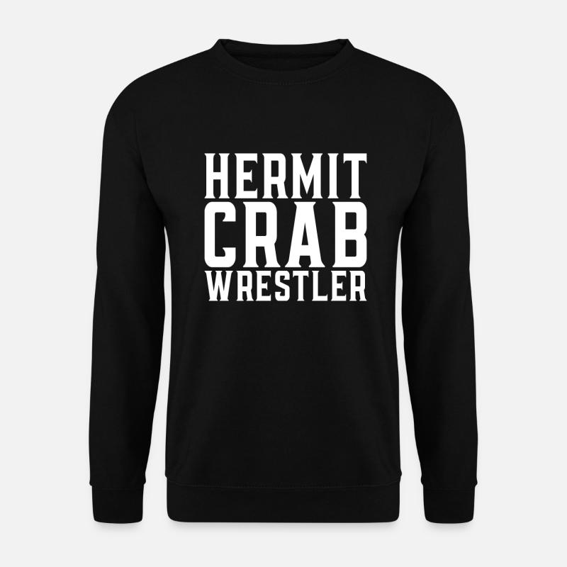 Einsiedlerkrebs-Geschenke - Unisex Pullover - Schwarz