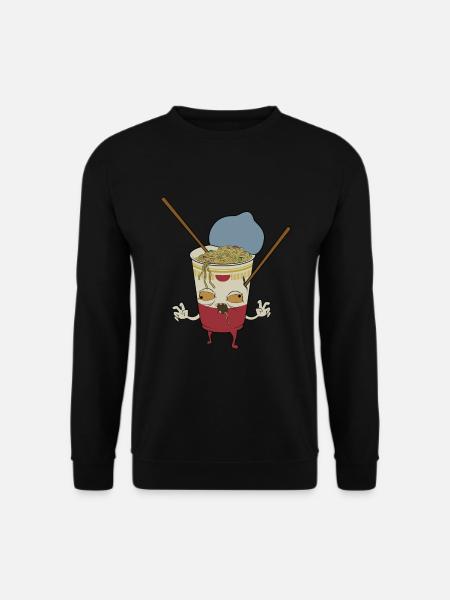 Zombie Ramen - Unisex Pullover - Schwarz