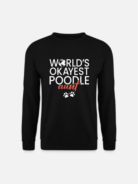 Cadeaux Caniche - Sweat-shirt Unisexe - noir