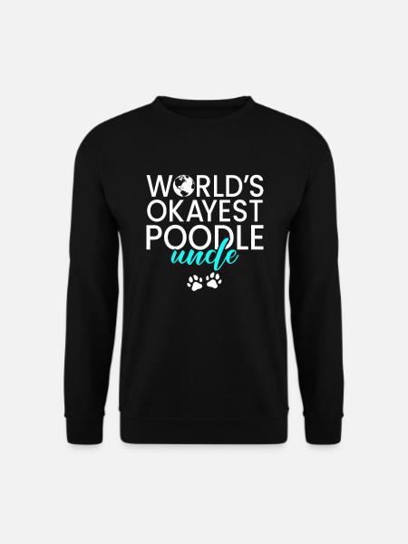 Cadeaux Caniche - Sweat-shirt Unisexe - noir