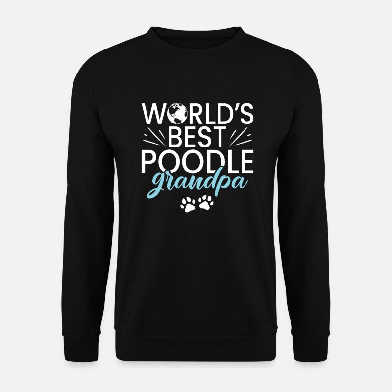 Geschenke zum Suchbegriff: "Pudel" - Unisex Pullover - Schwarz
