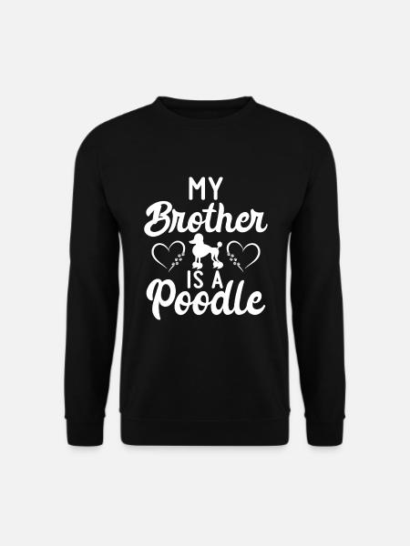 Cadeaux Caniche - Sweat-shirt Unisexe - noir