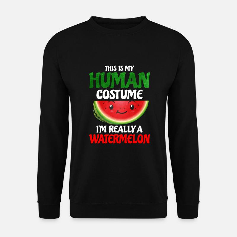 Pastèque - Sweat-shirt Unisexe - noir