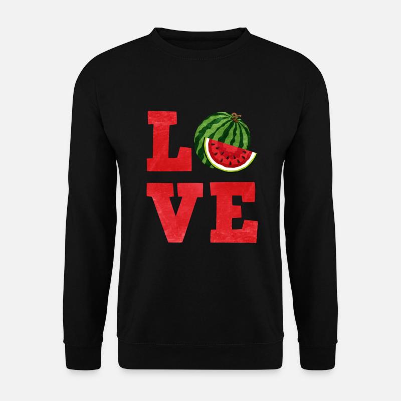 Watermelon - Unisex Sweatshirt - black