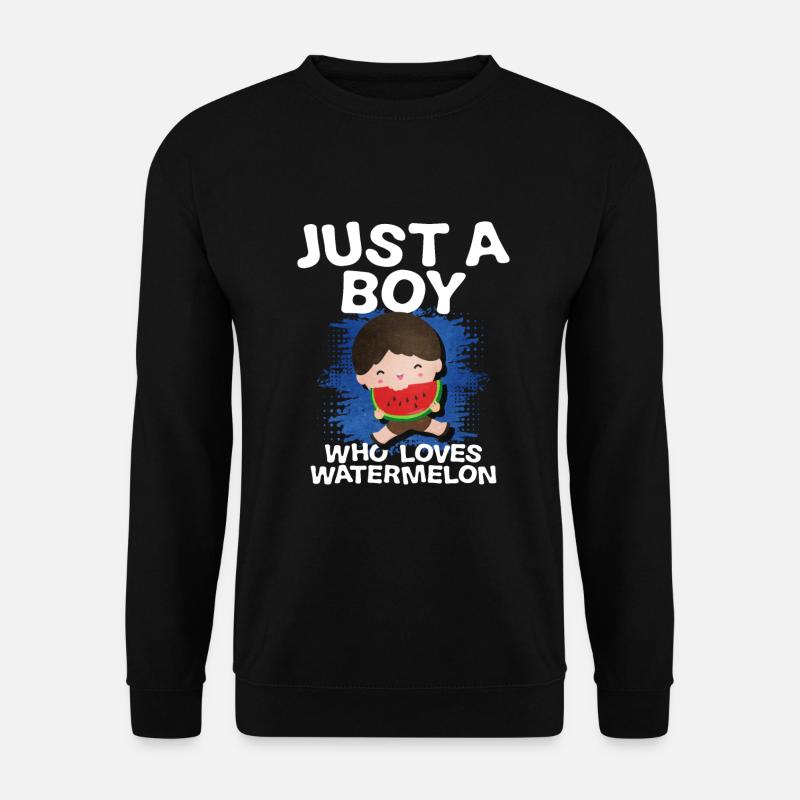 Wassermelone - Unisex Pullover - Schwarz