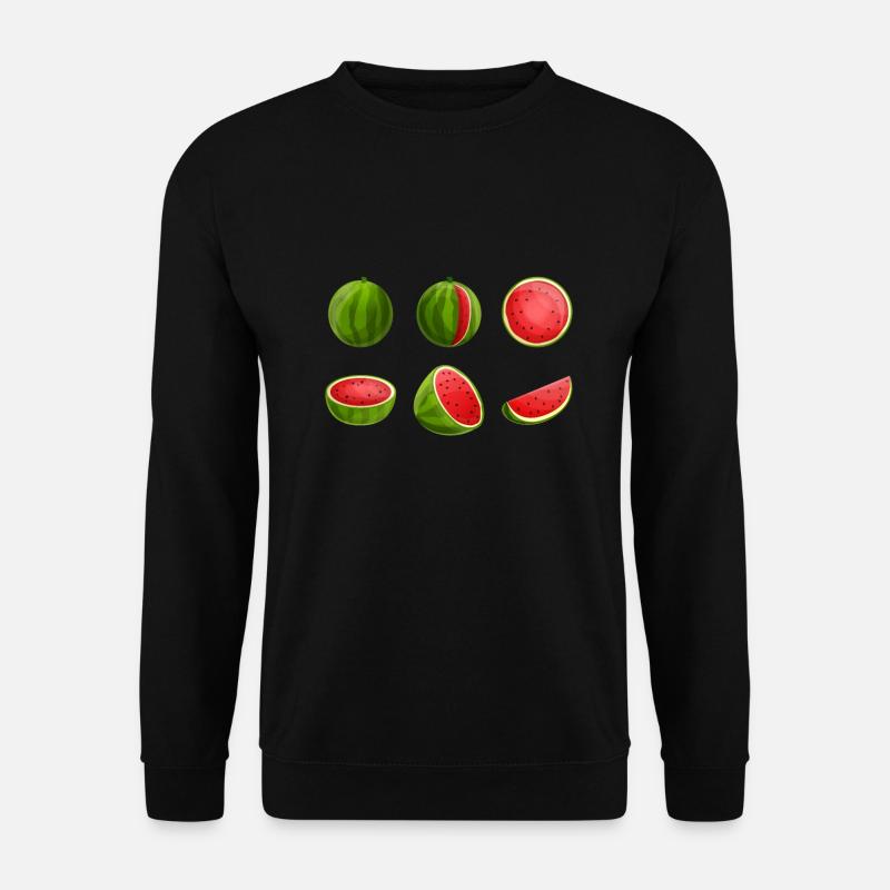 Watermelon - Unisex Sweatshirt - black