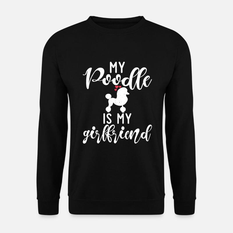 Cadeaux Caniche - Sweat-shirt Unisexe - noir