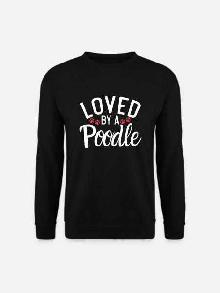 Poodle Gifts - Unisex Pullover - Schwarz