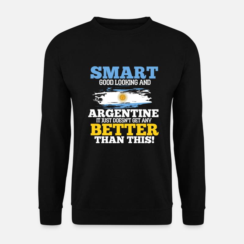 Argentinien - Unisex Pullover - Schwarz