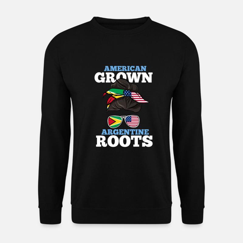 Argentinien - Unisex Pullover - Schwarz